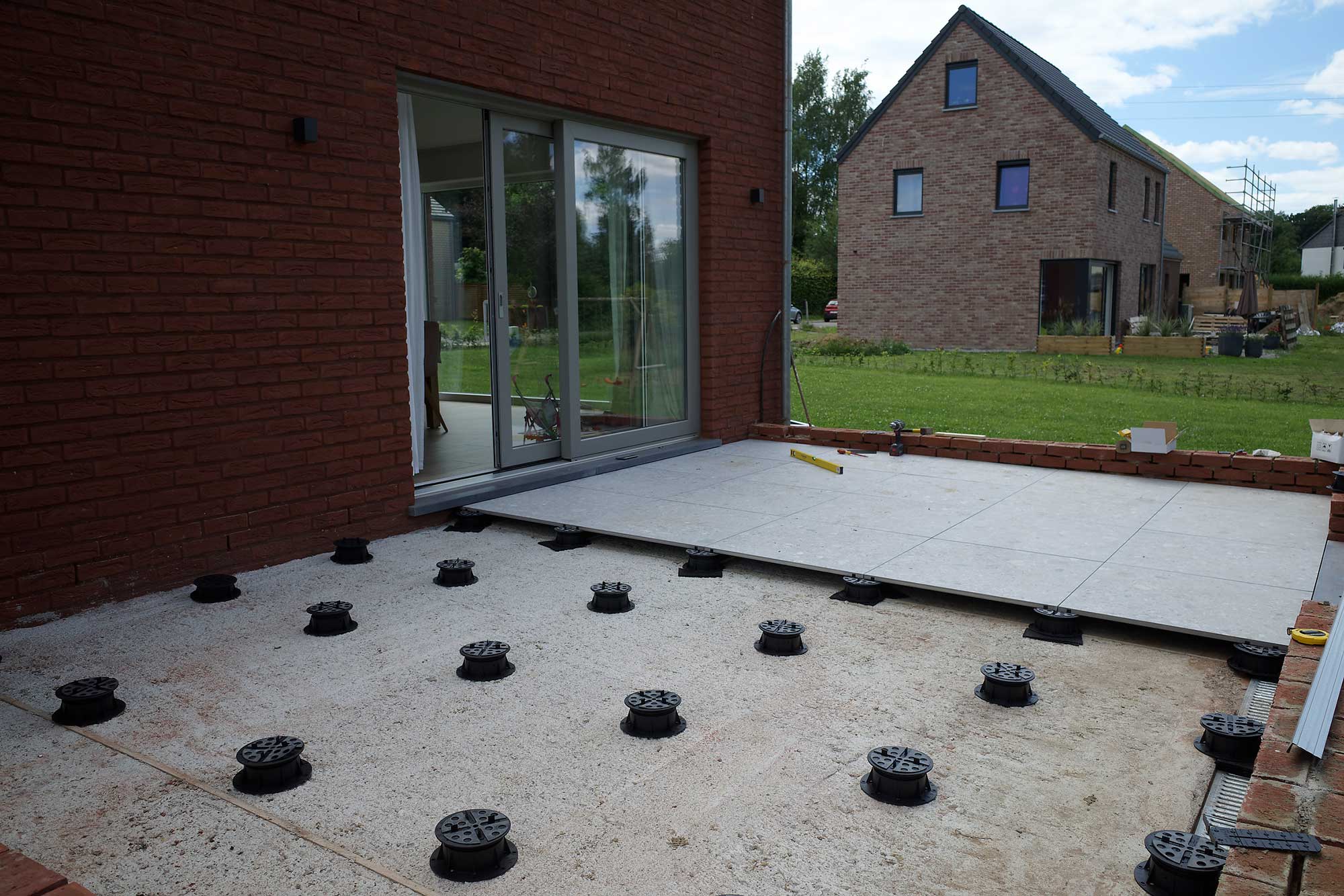 Chantier terrasse Buzon